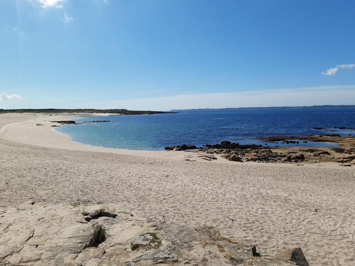 Magnifique T3 Vue Mer Guidel Extérieur photo