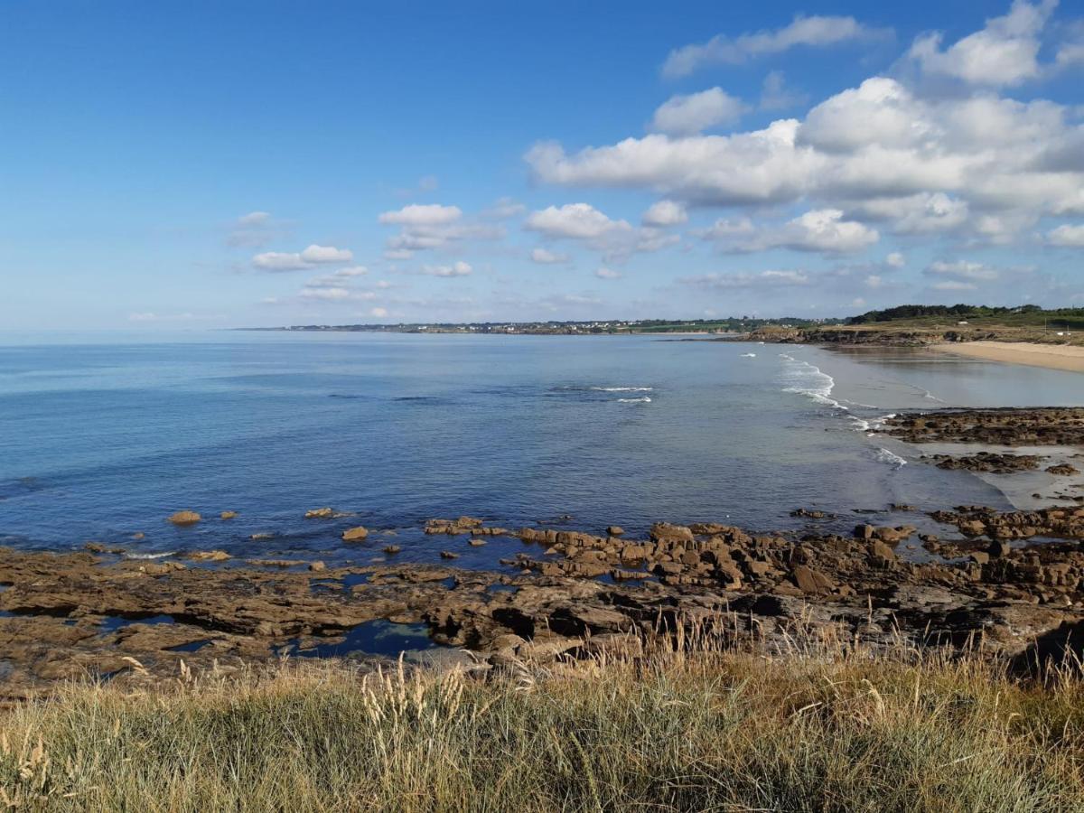 Magnifique T3 Vue Mer Guidel Extérieur photo