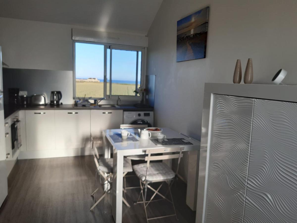 Magnifique T3 Vue Mer Guidel Extérieur photo